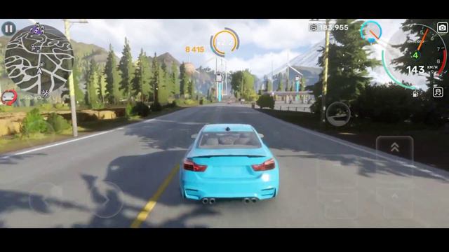 CarX Street Android • BMW M4 (stock) • Gameplay смотреть онлайн