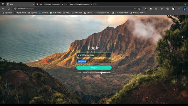 CS50’s Web Programming with Python and JS: Project 3 (Mail) смотреть онлайн