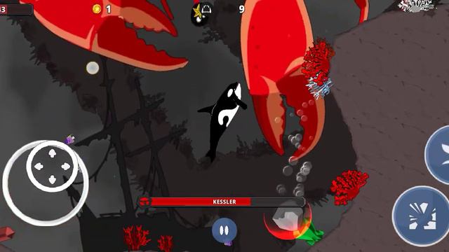 Fish Royale Boss fight 2: Kessler the Giant Crab смотреть онлайн