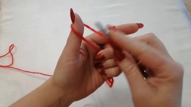 МК как набрать петли на спицы с утолщённым краем. Набор петель на спицы. Как набрать петли на спицы смотреть онлайн
