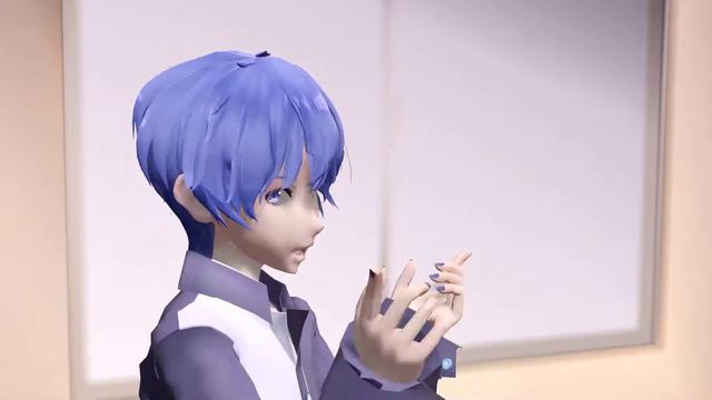 【MMD】Kimiiro ni Somaru - Kaito смотреть онлайн