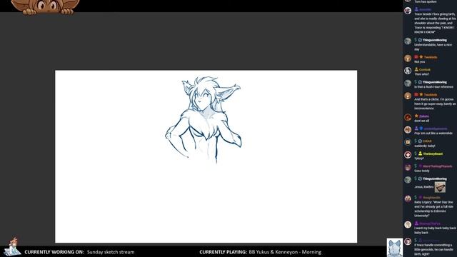 Twokinds 2022.04.18 Sketch Stream смотреть онлайн