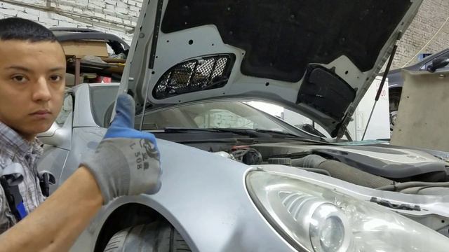 Mercedes R171.A little body repair. Небольшой ремонт кузова.
Енгил ремонт. смотреть онлайн