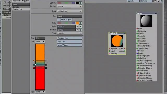 LightWave 9 Node Editor- Pre and Post Behaviors for Gradients смотреть онлайн