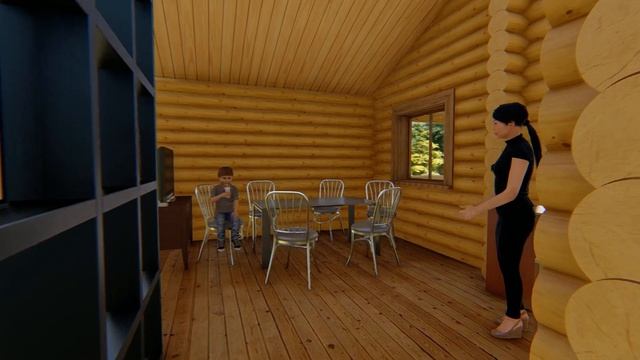 Проект бани с комнатой отдыха и террасой смотреть онлайн