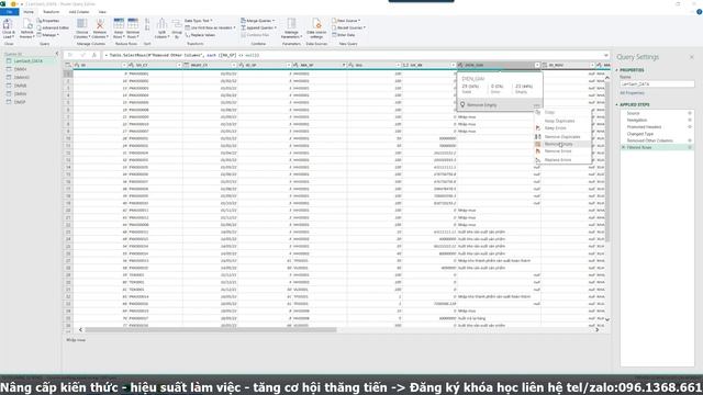 Học power query - Nhập môn làm sạch và biến đổi dữ liệu trên Excel, power bi смотреть онлайн