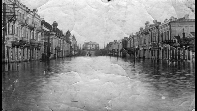 Омский потоп 1928 г. Омск в старых фотографиях. смотреть онлайн