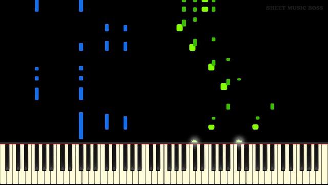 South Park Theme Song - Piano Tutorial смотреть онлайн