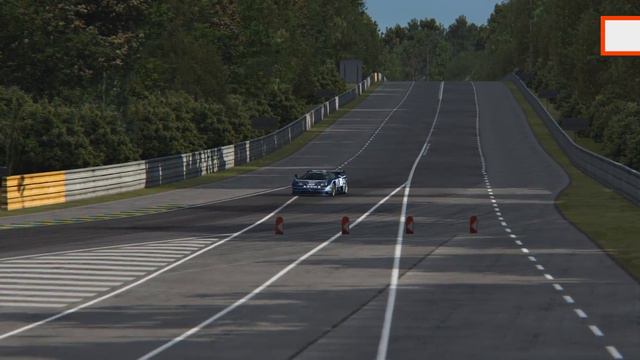 Assetto Corsa - Bugatti EB-110 LM @ Le Mans смотреть онлайн