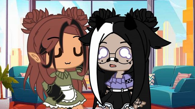 Меме [ тебя в детстве вниз головой не роняли? ] •Gacha Life• смотреть онлайн
