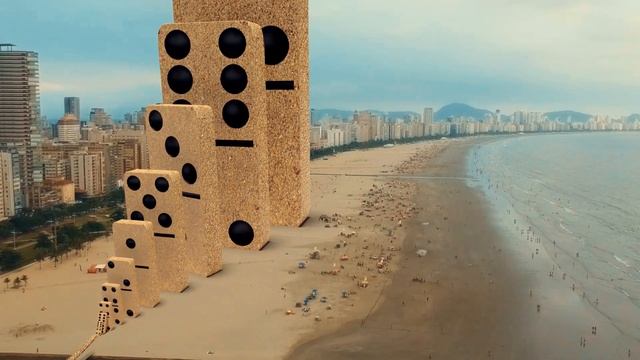 Big Domino Effect Simulation in Real Life V3 / Domino Chain Reaction смотреть онлайн