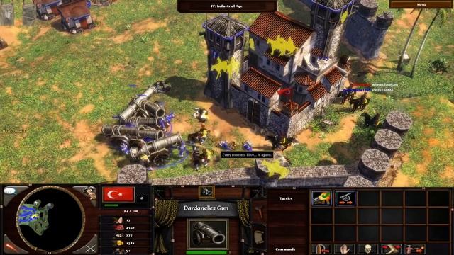 The Great Bombard Spam Ottoman Flex Age of Empires 3 Wars of Liberty смотреть онлайн