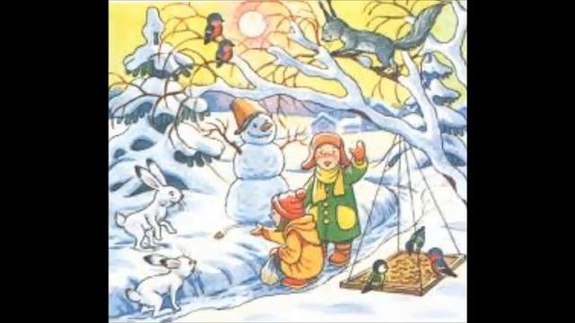 Старшая группа. Развитие речи "Зимой на прогулке" смотреть онлайн