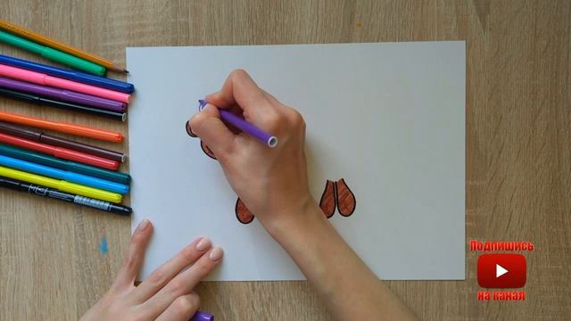 Рисуем барашка. Радужный барашек. смотреть онлайн