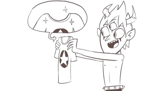 ЗНАКИ И ФУТБОЛКА.комиксы.Стар против сил зла.SVTFOE COMICS (dub comics) смотреть онлайн