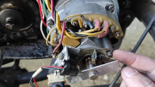 Установка электронное зажигание Иж Юпитер 5