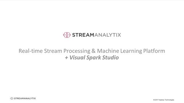 Streaming Analytics for IoT with Apache Spark - Impetus StreamAnaltyix Webinar смотреть онлайн