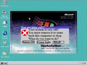 Пародия на Windows NT Workstation 4.0