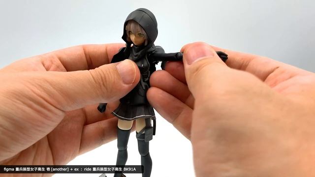 【重兵装型女子高生】壱［another］ + ex：ride BK91A を開封【figma Ichi Heavily Armed High School Girls neco 重兵裝型女高中生 壹 смотреть онлайн
