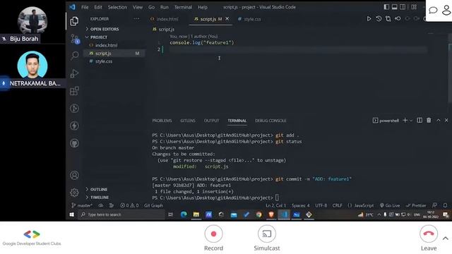 Introduction to git & github | Day 1 смотреть онлайн