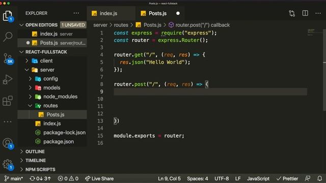 GET and POST Requests - Full Stack Web Development Course [2] | ReactJS, NodeJS, MySQL смотреть онлайн