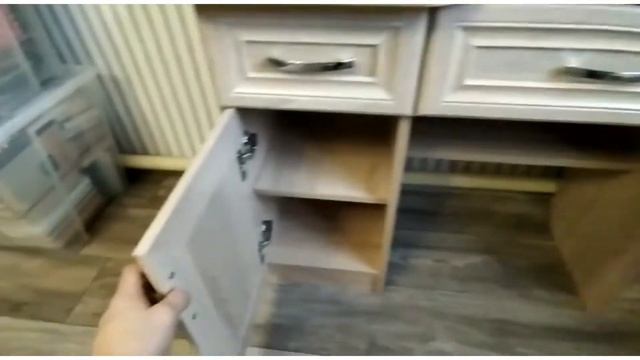 Туалетный столик КМ-18 дуб сонома (Онлайн-Дача) смотреть онлайн