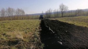 Легендарный ТРАКТОР Т-40 АМ в работе