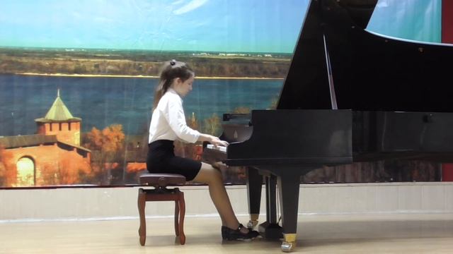 И.С.Бах-Д.Б.Кабалевский. Маленькая органная прелюдия до-мажор. исп. Тикина Вика смотреть онлайн