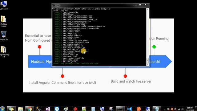 How to install Angular 4 by cmd смотреть онлайн