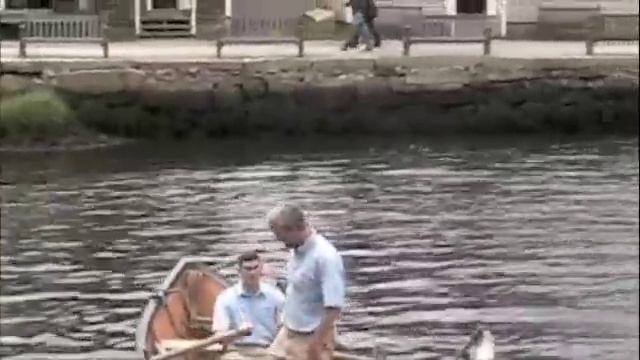 Grand Banks Dory Fishing Demo At Mystic Seaport