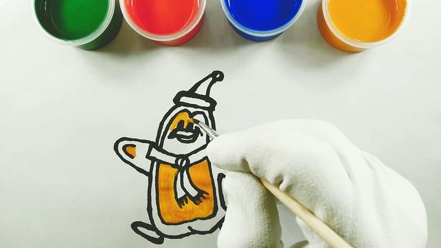 HOW TO DRAW A PENGUIN! CARTOON PENGUIN! КАК РИСОВАТЬ ПИНГВИНА! МУЛЬТИК ПИНГВИН! смотреть онлайн