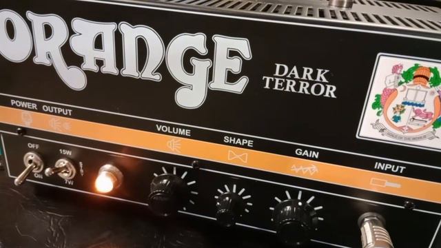 Orange Dark Terror 15W Valve Amp | Impressions & Demo! смотреть онлайн