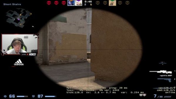 M0NESY РАЗНОСИТ 4000 ЭЛО ИГРОКОВ! / МОНЕСИ ИГРАЕТ ОЧЕНЬ ПОТНУЮ КАТКУ НА ФЕЙСИТЕ (CS:GO)