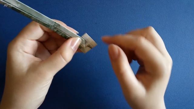 Оригами нота ? Закладка в книгу из денежной купюры?Денежное оригами • Money Dollar Origami смотреть онлайн