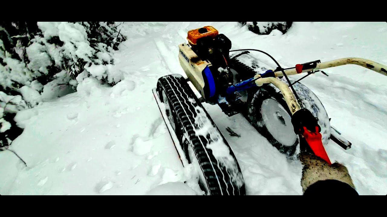 как не надо делать мотоблок на гусеничном ходу! смотреть онлайн