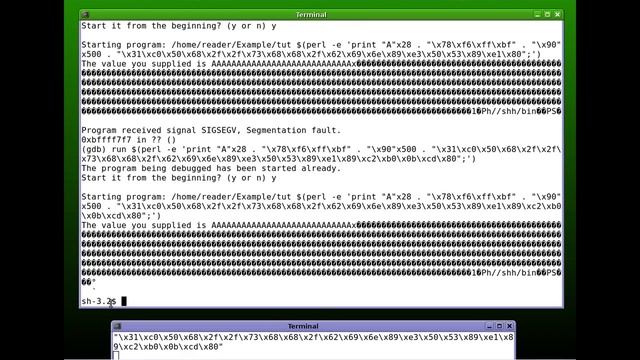 Buffer Overflow Tutorial - Part 8 смотреть онлайн