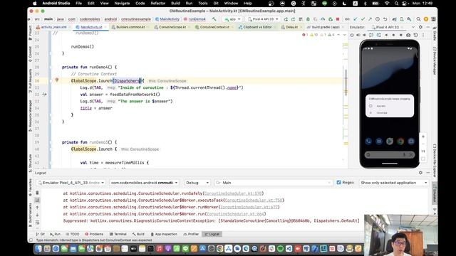 สอน Android Coroutines Ep4/12 - Coroutine Context смотреть онлайн