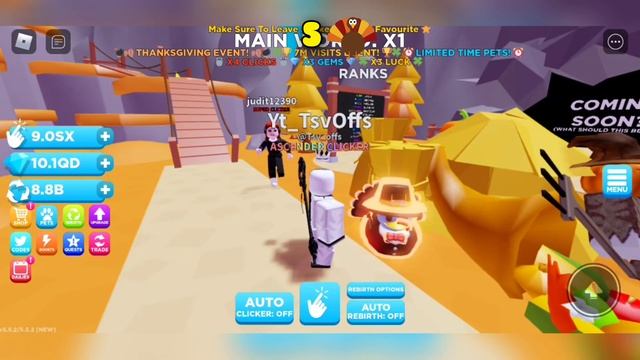 New Secret Code + ×5 Turkeys Location In Clicking Havoc | Roblox смотреть онлайн