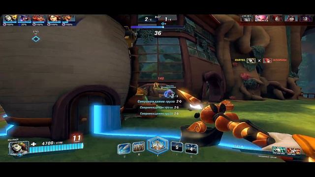 Рейтинговая игра - Инара, два поинт-танка в тиме! | Paladins смотреть онлайн