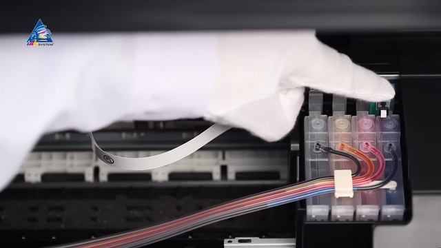 Установка СНПЧ на принтер Epson Expression Home XP-400 смотреть онлайн