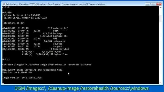 Windows Won't Boot!? Try System File Checker From Recovery!! смотреть онлайн