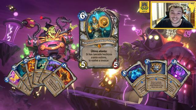 Card Reveal / Maestro Clonador Zerek/ El Proyecto Armagebum // Hearthstone смотреть онлайн