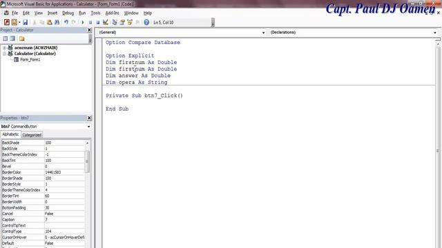 How to Create Calculator in Microsoft Access 2016 using VBA смотреть онлайн