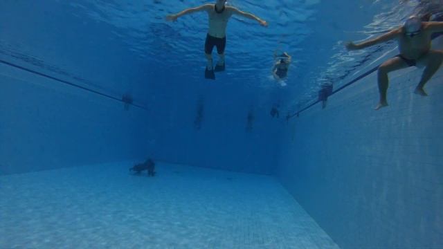 Фридайвинг: TimeLapse на тренировке в бассейне, февраль 2019 смотреть онлайн