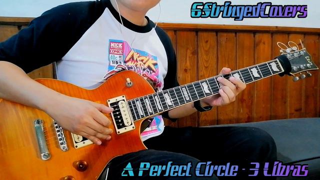 A Perfect Circle - 3 Libras (Guitar Cover) - LTD EC256 Distressed - Roland Go Mixer смотреть онлайн