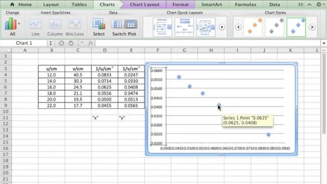 Year 3 Physics Graphing with Excel Mac 2011 смотреть онлайн