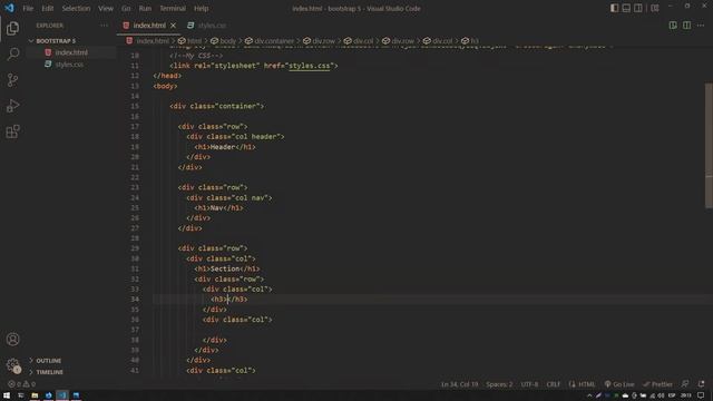 04 Cómo distribuir elementos con la grid en Bootstrap 5 смотреть онлайн