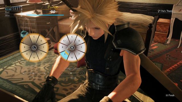 Cloud Playing Tifa's Theme Perfect 14600 Score - FINAL FANTASY VII REBIRTH Mini Game - PS5 смотреть онлайн