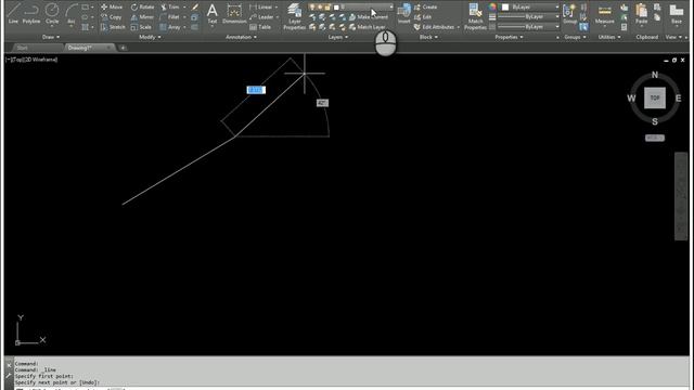 AutoCAD Tip Change Line Layer Within Command смотреть онлайн