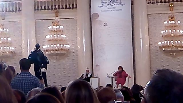 Министра Ливанова освистали на Первом съезде Общества русской словесности! смотреть онлайн